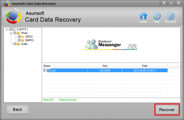 recover deleted files