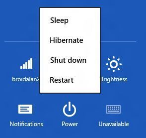 Windows 8 Hibernate