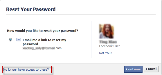 Reset your password