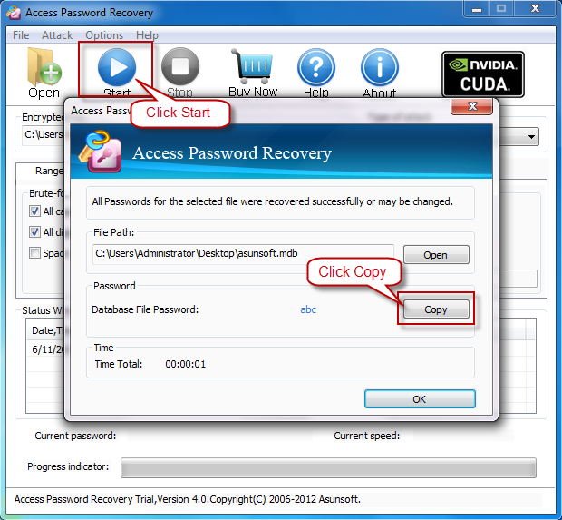 Recover Password