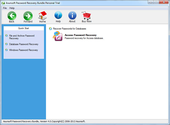 Free Password recovery software