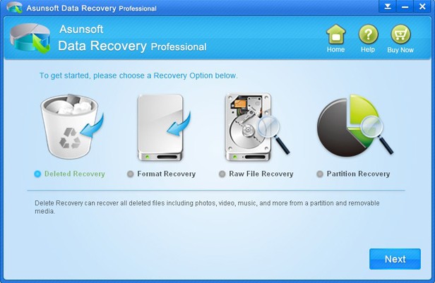 recover lost data