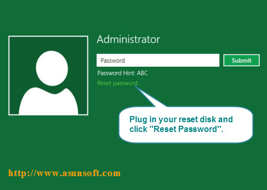 Administrator Password Reset Windows 8