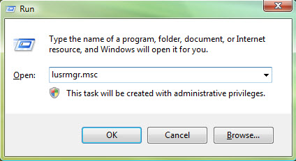 bypass Windows password with lusrmgr.msc