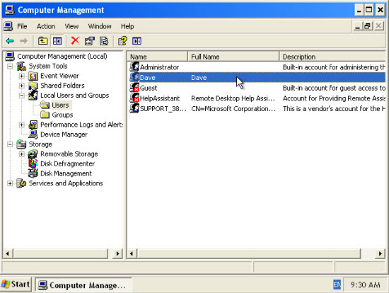 bypass Windows XP password