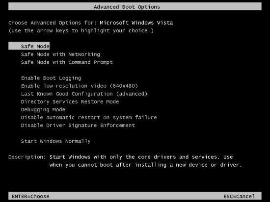 WIndows xp control panel