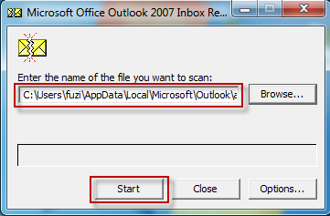 Click Start button