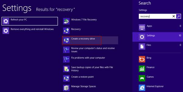 Search Recovery