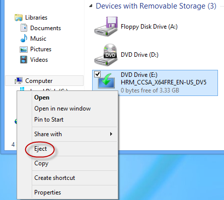 eject iso file