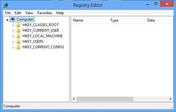 Registry Editor
