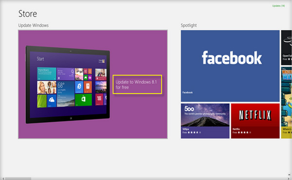 Update to Windows 8.1